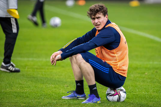 Victor Nilsson Lindelöf of the Swedish national football