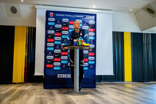 Ståle Solbakken, head coach of the Norwegian national