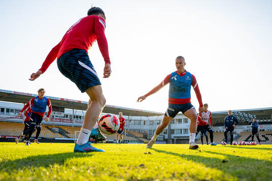Leo Østigård of the Norwegian national football team