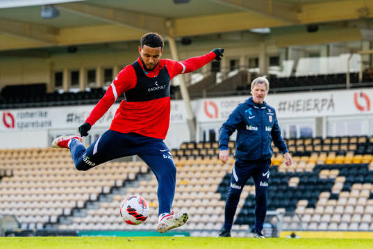 Joshua King of the Norwegian national football team