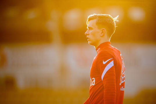 Marcus Holmgren Pedersen of the Norwegian national football