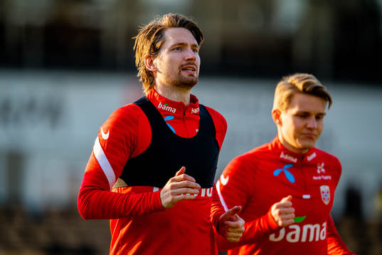 Stefan Strandberg of the Norwegian national football team