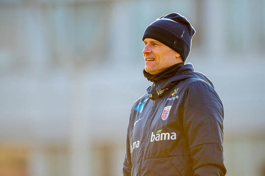 Ståle Solbakken, head coach of the Norwegian national