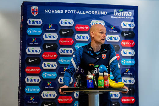 Ståle Solbakken, head coach of the Norwegian national