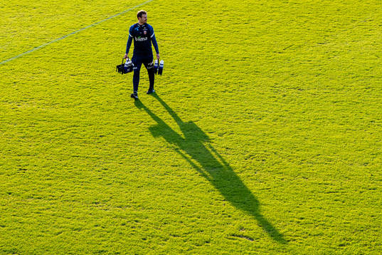 Erik Hulleberg, kit manager of the Norwegian national