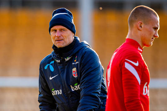 Ståle Solbakken, head coach of the Norwegian national