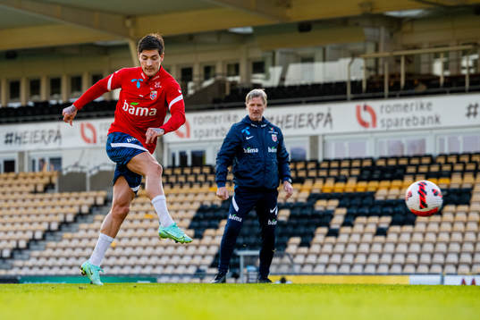 Mathias Normann of the Norwegian national football team