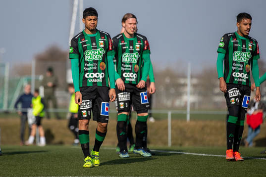 Varbergs Luke le Roux, Hampus Zachrisson och Eliton