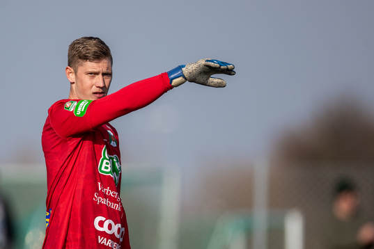 Varbergs målvakt Philip Mårtenson