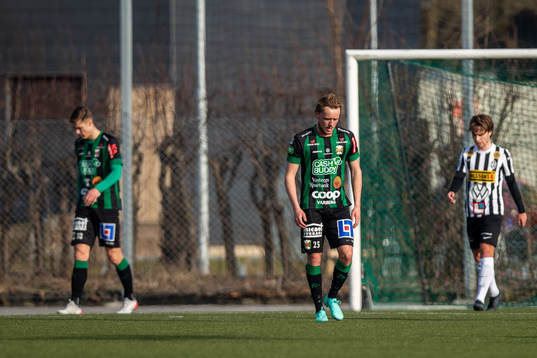 Varbergs Joel Sundström deppar