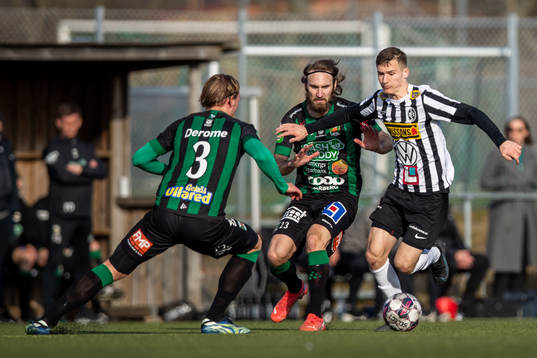 Varbergs Oskar Svensson och Robin Dzabic