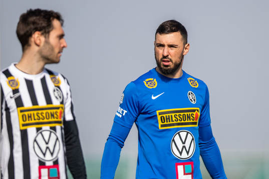 Landskronas målvakt Amr Kaddoura