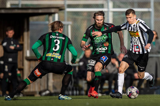 Varbergs Oskar Svensson och Robin Dzabic