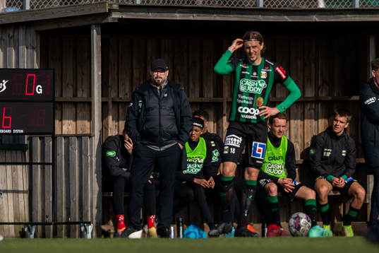 Varbergs tränare Joakim Persson