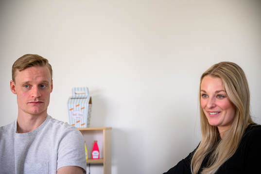 Anton Bengtsson och Matilda Schultz