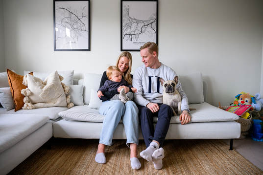 Matilda Schultz, Anton Bengtsson, sonen Noel och franska