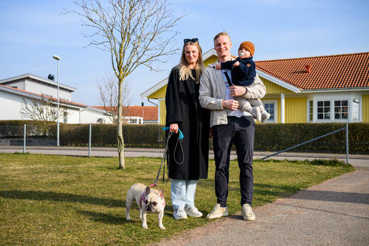 Matilda Schultz, Anton Bengtsson, sonen Noel och franska