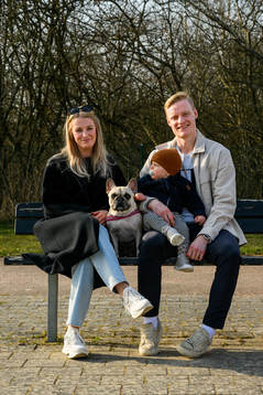 Matilda Schultz, Anton Bengtsson, sonen Noel och franska