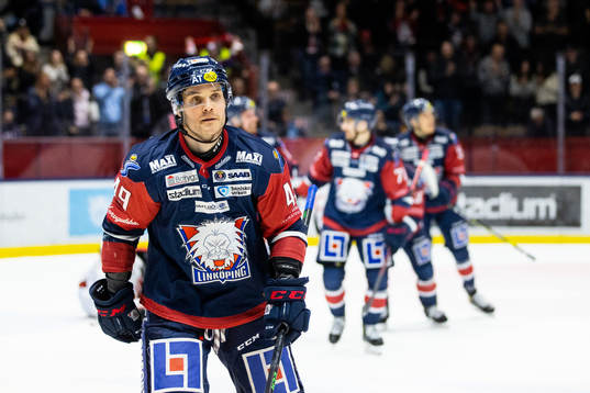 Linköpings Benjamin Maxwell jublar