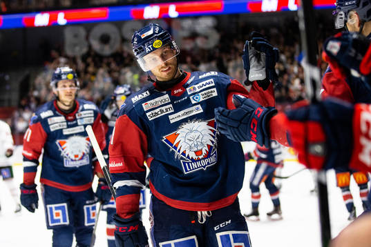 Linköpings Christoffer Ehn jublar