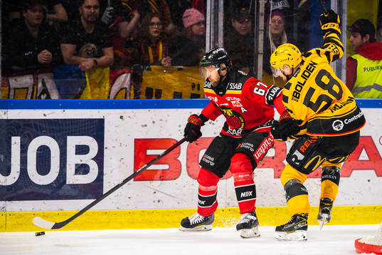 Luleås Linus Omark och Skellefteås Oskar Nilsson