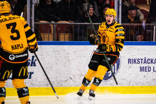 Skellefteås Adam Wilsby jublar