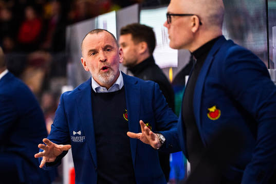 Luleås  tränare Thomas Berglund