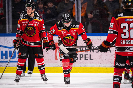 Luleås Jonas Berglund med skada