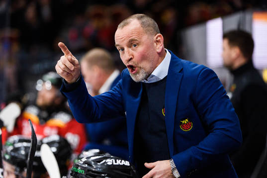 Luleås  tränare Thomas Berglund