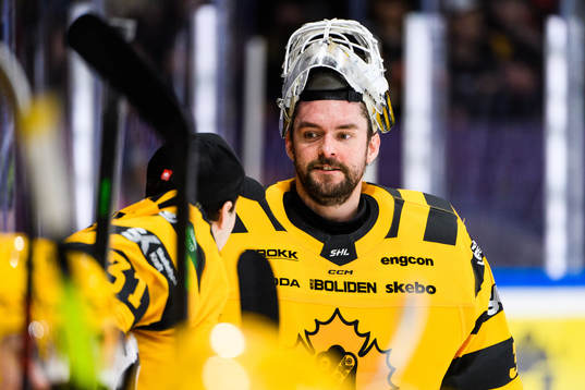 Skellefteås målvakt Gustaf Lindvall
