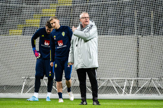 Head coach Janne Andersson of the Swedish national football
