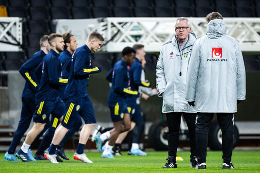 Head coach Janne Andersson of the Swedish national football