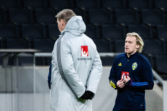 Emil Forsberg of the Swedish national football team