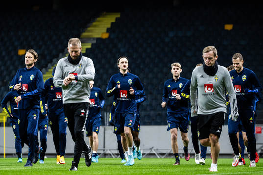 Kristoffer Olsson of the Swedish national football team