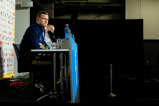 Viktor Claesson of the Swedish national football team
