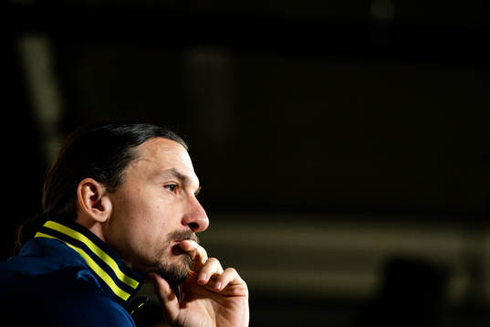Zlatan Ibrahimovic of the Swedish national football team