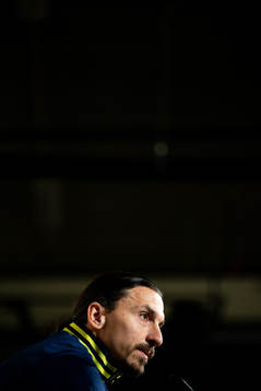 Zlatan Ibrahimovic of the Swedish national football team