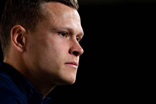 Viktor Claesson of the Swedish national football team