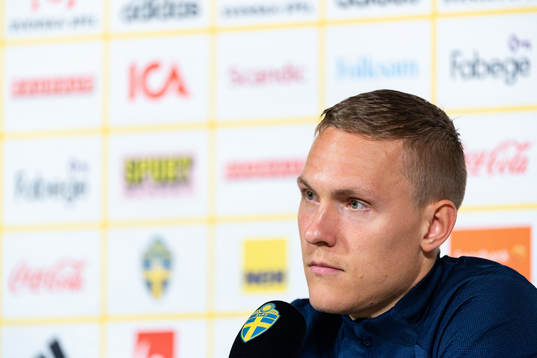 Ludwig Augustinsson of the Swedish national football team