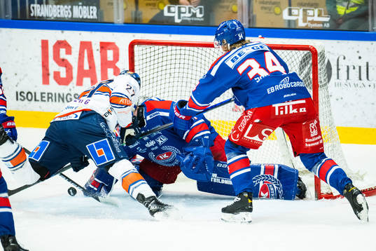 Växjös Martin Lundberg och Oskarshamns Philip Samuelsson