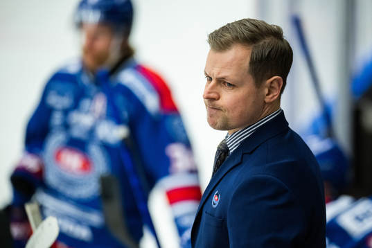 Oskarshamns tränare Martin Filander