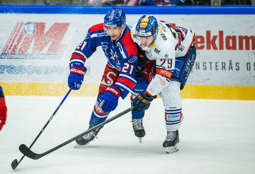 Oskarshamns Brian Cooper och Växjös Pontus Holmberg