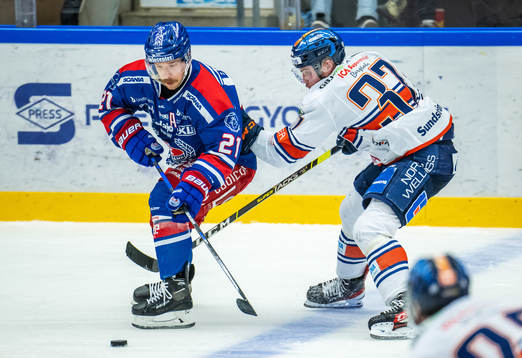 Oskarshamns Brian Cooper och Växjös Glenn Gustafsson