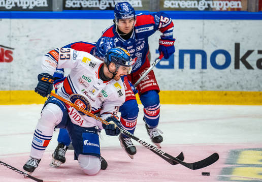 Växjös Julius Nättinen och Oskarshamns David Quenneville