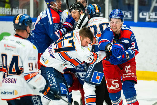 Växjös Glenn Gustafsson och Wiliam Worge Kreü