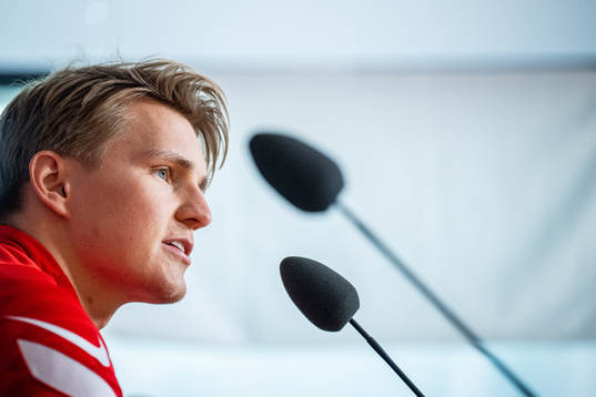 Martin Ødegaard of the Norwegian national football team