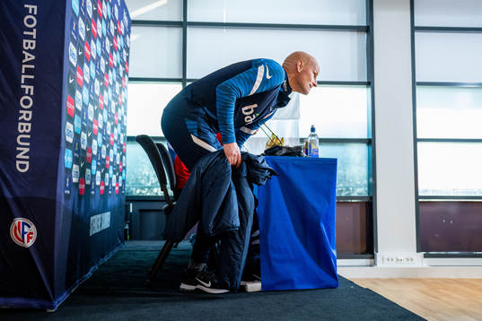Ståle Solbakken, head coach of the Norwegian national