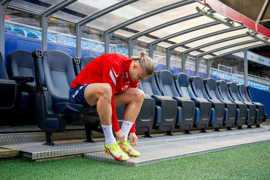 Erling Braut Haaland of the Norwegian national football team