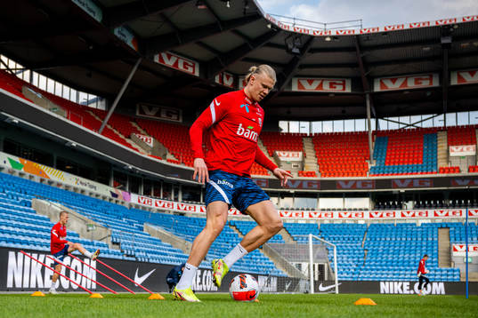 Erling Braut Haaland of the Norwegian national football team