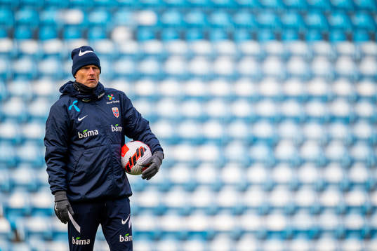 Ståle Solbakken, head coach of the Norwegian national